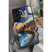 Snacase  Samsung Galaxy A36 Uyumlu Van Gogh Tasarımlı Parlak Silikon Kılıf