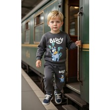 Mca all Inclusive Erkek Çocuk Alt Üst Bluey Takım Pamuklu