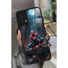 Snacase  Samsung Galaxy A52 Uyumlu Örümcek Adam Tasarımlı Parlak Silikon Kılıf