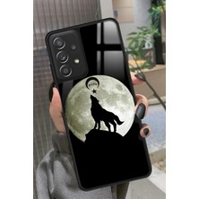 Snacase  Samsung Galaxy A72 Uyumlu Bozkurt Tasarımlı Parlak Silikon Kılıf