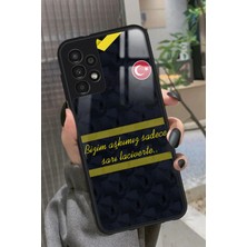 Snacase  Samsung Galaxy A52 Uyumlu Söz Yazılı Parlak Silikon Kılıf