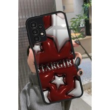 Snacase  Samsung Galaxy A73 Uyumlu Star Girl Tasarımlı Parlak Silikon Kılıf