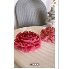 Bernami Kdekoratif Pinterest Dekoratif Mum Şakayık Mum ( 2 Adet )