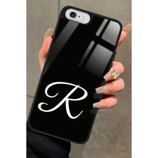 Snacase Apple iPhone 6s Plus Uyumlu R Harfi Yazılı Parlak Silikon Kılıf