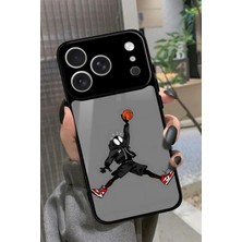 Snacase Apple iPhone 17 Pro Uyumlu Basketbol Tasarımlı Parlak Silikon Kılıf