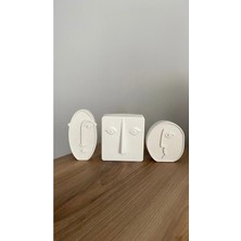 Bernami Mevlüt Pinterest Üçlü Bohem Alçı Dekoratif Figür Obje