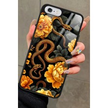 Snacase Apple iPhone 6 Plus Uyumlu Yılan Tasarımlı Parlak Silikon Kılıf