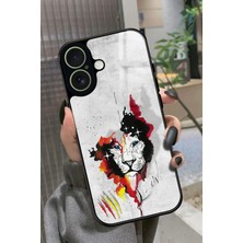 Snacase Apple iPhone 17 Uyumlu Aslan Tasarımlı Parlak Silikon Kılıf