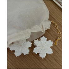 Bernami Şamdan Pinterest Kar Tanesi Mum - 1 Adet