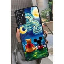 Snacase  Samsung Galaxy M52 Uyumlu Mıckey Donald Tasarımlı Parlak Silikon Kılıf