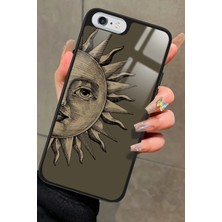 Snacase Apple iPhone 6 Plus Uyumlu Güneş Tasarımlı Parlak Silikon Kılıf