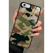 Snacase Apple iPhone 6 Plus Uyumlu Kamuflaj Tasarımlı Parlak Silikon Kılıf