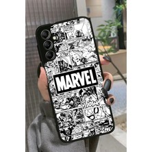 Snacase  Samsung Galaxy A34 Uyumlu Marvel Tasarımlı Parlak Silikon Kılıf