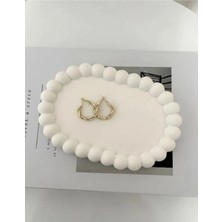 Bernami Mevlüt Pinterest Oval Bubble Tabak Dekoratif Sunum Stand Boncuk Tabak Takı Tabağı