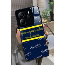 Snacase  Xiaomi Redmi Note 14 Uyumlu Söz Yazılı Parlak Silikon Kılıf
