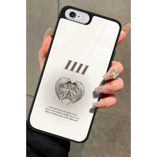 Snacase Apple iPhone 6 Plus Uyumlu 1111 Yazılı Parlak Silikon Kılıf