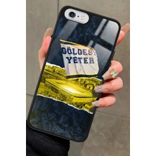 Snacase Apple iPhone 6 Plus Uyumlu Gölgesi Yeter Yazılı Parlak Silikon Kılıf