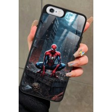 Snacase Apple iPhone 6 Plus Uyumlu Örümcek Adam Tasarımlı Parlak Silikon Kılıf