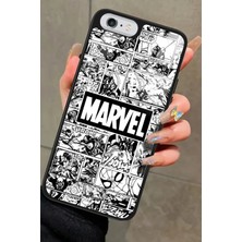 Snacase Apple iPhone 6s Plus Uyumlu Marvel Tasarımlı Parlak Silikon Kılıf