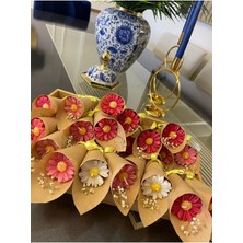 Bernami Dekoratif Pinterest Papatya Mum Buketi. Dekoratif Nişan Dekoratif Sünnet Hediyelik Doğum Günü Dekoratif Şekeri Papatya - 20 Adet