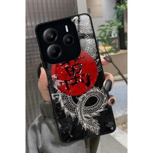 Snacase  Xiaomi Redmi Note 14 Uyumlu Dragon Tasarımlı Glossy Silikon Kılıf