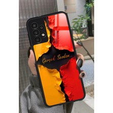 Snacase  Samsung Galaxy A73 Uyumlu Gerçek Sevdam Yazılı Parlak Silikon Kılıf