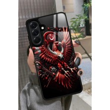 Snacase  Samsung Galaxy A36 Uyumlu Türk Bayrağı Tasarımlı Parlak Silikon Kılıf