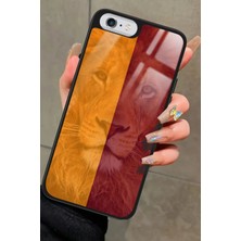 Snacase Apple iPhone 6s Plus Uyumlu Aslan Tasarımlı Parlak Silikon Kılıf