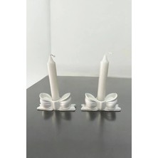 Bernami Kdekoratif Pinterest 2'li Papyon Minimalist Dekoratif Mumluk (Mumsuz)