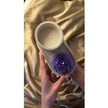 Bernami Mevlüt Pinterest Mor Şakayık Mumlu Tabaklı Şık Dekoratif Takım