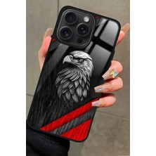 Snacase Apple iPhone 11 Pro Uyumlu Kartal Tasarımlı Parlak Silikon Kılıf