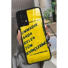 Snacase  Samsung Galaxy A73 Uyumlu Söz Yazılı Glossy Silikon Kılıf