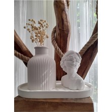 Bernami Mevlüt Pinterest Figürlü 3'lü Kadın Vazo Seti & Dekoratif Obje & Tabak & Vazo & Biblo & Dekoratif Eşya