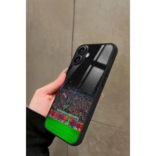 Snacase Apple iPhone 16 Uyumlu Taraftar Tasarımlı Parlak Silikon Kılıf
