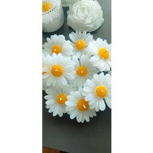 Bernami Mevlüt Pinterest Papatya Desen Dekoratif Mum Söz,nişan,mevlid Hediyelik Mum 10 Adet