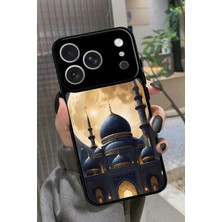 Snacase Apple iPhone 17 Pro Max Uyumlu Cami Tasarımlı Parlak Silikon Kılıf