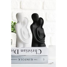 Bernami Kdekoratif Pinterest Blue Avm 2li Sarılan Çift Heykeli Dekoratif Sevgili Biblo Sarılançift