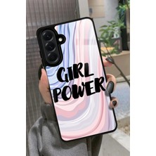 Snacase  Samsung Galaxy A36 Uyumlu Girl Power Tasarımlı Parlak Silikon Kılıf