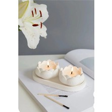 Bernami Mevlüt Pinterest 2 Li Yaşam Çiçeği Mumluk ve Tasarım Tepsi