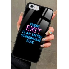 Snacase Apple iPhone 6 Plus Uyumlu Somewhere Else Tasarımlı Parlak Silikon Kılıf