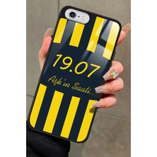 Snacase Apple iPhone 6s Plus Uyumlu 1907 Yazılı Parlak Silikon Kılıf