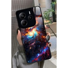 Snacase  Xiaomi Redmi Note 14 Uyumlu Soyut Sanat Tasarımlı Glossy Silikon Kılıf