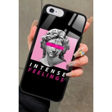 Snacase Apple iPhone 6s Plus Uyumlu Intense Feelıngs Tasarımlı Parlak Silikon Kılıf