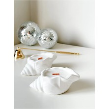 Bernami Mevlüt Pinterest 2'li Deniz Kabuğu Mum ( Vanilya Esanslı )