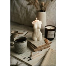 Bernami Mevlüt Pinterest Beyaz Kokulu Magic Kadın Dekoratif Desenli Vücut Mum 9cm x 5cm