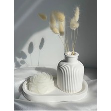Bernami Mevlüt Pinterest Şakayık Mumlu Dekoratif 3’lü Set