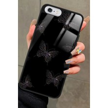 Snacase Apple iPhone 6s Plus Uyumlu Kelebek Tasarımlı Parlak Silikon Kılıf