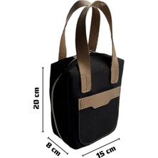 Özgürce Çok Fonksiyonlu Fırçalık ve Far Paleti Bölmeli Makyaj Çantası