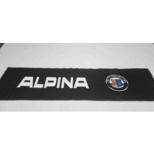 Şimika Alpina Desen Kaymaz Taban Otomobil Torpido Havlusu Göğüs Halısı Üniversal Yıkanabilir Her Araca Uyumlu