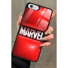 Snacase Apple iPhone 6 Plus Uyumlu Marvel Tasarımlı Parlak Silikon Kılıf